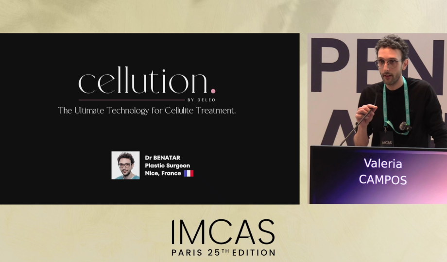 Cellution® - Une fusion de 4 technologies révolutionnaires - Dr Marc Benatar - DELEO - IMCAS 2024
